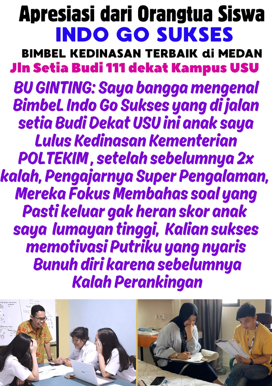 Les privat terbaik SD, SMP, SMA di Kota Medan untuk semua jenjang