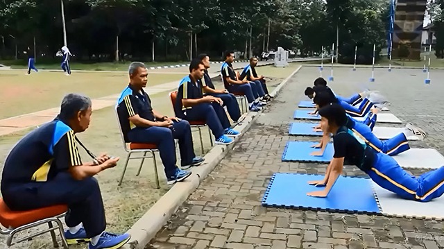 Proses Latihan di bimbel kedinsan di medan