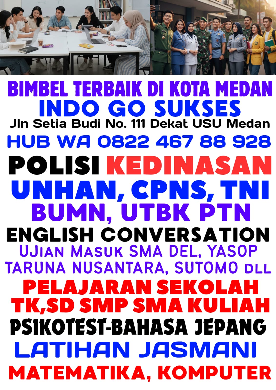 bimbel terbaik di kota medan